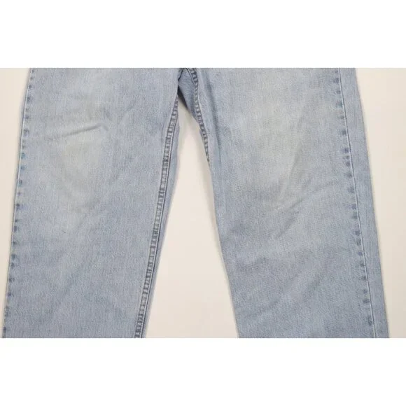 Vintage Y2K 2000 Levis 550 Mens 36x30 Distressed Relaxed Fit Denim Jeans USA